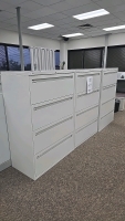 (3) Sections of Hon 36"x19"x53" Drawers - 2
