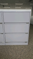 (6) Sections of 30"x18"x42" Drawers and Wooden Top - 3