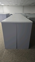 (6) Sections of 30"x18"x42" Drawers and Wooden Top - 6