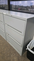 (3) Sections of 30"x18"x39" Drawers - 3