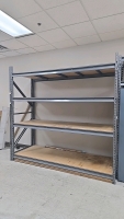 (3) Sections of 8'x3'x8' Shelving - 2