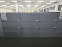 (6) Sections of 30"x18"x42" Drawers and Wooden Top