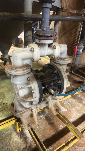 Lot (2) Sandpiper Large Double Diaphragm Pumps