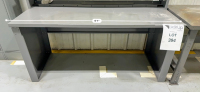 Lot of (2) Metal Work Tables - 3