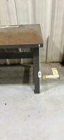 Lot of (2) Metal Work Tables - 4