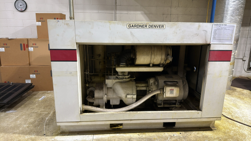 2003 GARNER DENVER EBM99K COMPRESSOR, 75 HP 90"L x 55"W x 60"H, (LOCATION: PLANT 3, 29883 BECK RD, Wixom, MI 48393)
