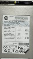 ALLEN-BRADLEY POWER FLEX 753 AC DRIVE, CAT. 20F11NDO11AAONNNNN, SER. A, PN-411330, (LOCATION: PLANT 5, 48668 ALPHA DR, WIXOM, MI 48393) - 2