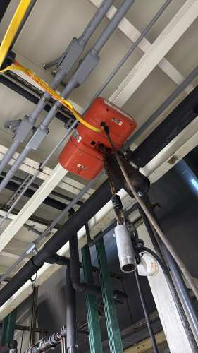 CM LOADSTAR 1/2 TON ELECTRIC OVERHEAD CHAIN HOIST (HOIST ONLY), (LOCATION: PLANT 5, 48668 Alpha Dr, Wixom, MI 48393)