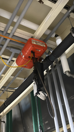 CM LOADSTAR 1/2 TON ELECTRIC OVERHEAD CHAIN HOIST (HOIST ONLY), (LOCATION: PLANT 5, 48668 Alpha Dr, Wixom, MI 48393)
