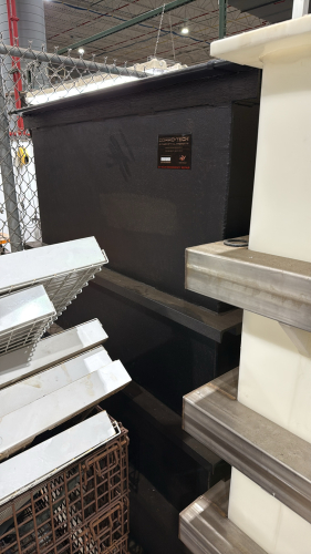 CORRO-TECH C-T INDUSTRIAL METAL TANK WITH LINER, (UNUSED) APPROX, 122"L x 56 1/2"W X 82"H, (LOCATION: PLANT 5, 48668 Alpha Dr, Wixom, MI 48393)