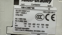 LOT (3) ALLEN-BRADLEY CONTACTORS, CAT. 100-C30EJ10, SER. C (LOCATION: PLANT 5, 48668 ALPHA DR, WIXOM, MI 48393) - 2