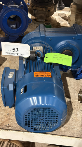 SEW-EURODRIVE Electric Motor (LOCATION: PLANT 5, 48668<br/>Alpha Dr, Wixom, MI 48393)
