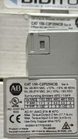LOT (3) ALLEN-BRADLEY CAT: 156-C2P25NCB 2-PHASE SSC 25A 900VAC AC OR DC CONTACTOR, (LOCATION: PLANT 5, 48668 ALPHA DR, WIXOM, MI 48393) - 2