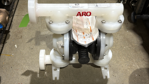 ARO DOUBLE Diaphragm Pump, Model PD15P-FPS-PAA, Max Pressure 120 psig, Serial SPB2065141, (LOCATION: PLANT 5, 48668 ALPHA DR, WIXOM, MI 48393)