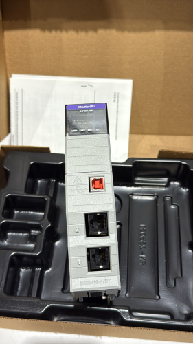 Allen-Bradley 1756-EN2TR PLC Communication Module, Ethernet/IP, ControlLogix, (LOCATION: PLANT 5, 48668 ALPHA DR, WIXOM, MI 48393)