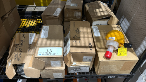 LOT (12) ASST'D FLOW SENSORS (LOCATION: PLANT 5, 48668 ALPHA DR, WIXOM, MI 48393)