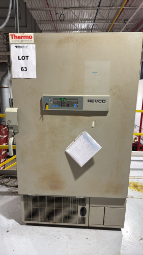 THERMO REVCO ULTIMATE II ULTRA-LOW TEMPERATURE FREEZER, APPROX. 44 1/2"x 34 1/2"D x 77"HItem type: Ultra-Low Temperature FreezerModel Number: ULT2540-9-A40Item Number: 12540RA91B00000ARefrigerants: R-134A &amp; R-404AVoltage: 115VPhase: 1Frequency: 60 Hz