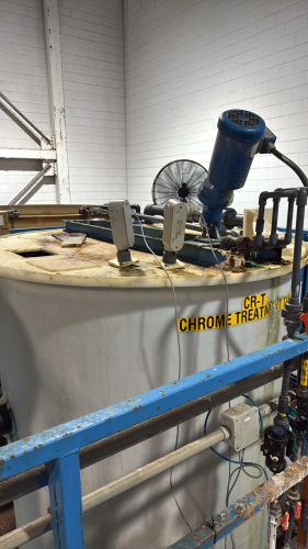 LOT (4) TANKS WITH MIXERS (LOCATION: PLANT 5, 48668 Alpha Dr, Wixom, MI 48393)