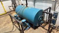 BURNHAM 3L-150-50-G-PF COMERCIAL BOILER WITH THE C4-G-25 POWER FLAME BURNER, AND BIOILER FEED TANK, APPROX. 14'FT LONG x 6'FT W (LOCATION: PLANT 5, 48668 Alpha Dr, Wixom, MI 48393)Item type: Industrial BoilerMake: Burnham - 18