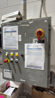 BURNHAM 3L-150-50-G-PF COMERCIAL BOILER WITH THE C4-G-25 POWER FLAME BURNER, AND BIOILER FEED TANK, APPROX. 14'FT LONG x 6'FT W (LOCATION: PLANT 5, 48668 Alpha Dr, Wixom, MI 48393)Item type: Industrial BoilerMake: Burnham - 22