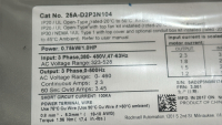 ALLEN-BRADLEY POWER FLEX 523 AC DRIVE, CAT. 25A-D2P3N104 (LOCATION: PLANT 5, 48668 ALPHA DR, WIXOM, MI 48393) - 2