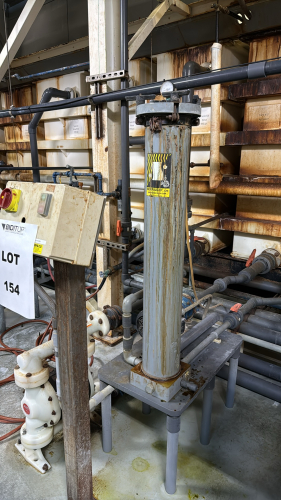 SERFILCO Carbon Purification Chambers WITH CONTROL AND PUMP (LOCATION: PLANT 5, 48668 Alpha Dr, Wixom, MI 48393)