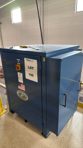 DYNAPOWER INDUSTRIAL RECTIFIER WITH POWER BOX Make: DynapowerSerial Number: 503320-008-001Input Voltage: 480 VoltsOutput Voltage: 12 VoltsInput Current (Amps): 62 AmpsOutput Current (Amps): 3000 AmpsINPUT Frequency (Hz): 60 HzINPUT Phase: 3Power Input (KV