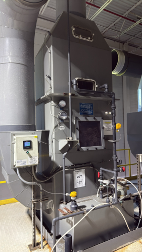 SCRUBAIR WET SCRUBBER (LOCATION: PLANT 5, 48668 Alpha Dr, Wixom, MI 48393)