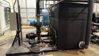 LOT (2) 2016 AEC CHILLERS, MODEL: GCRC-210, SERIAL NUMBERS: 46D1160, 46D1261, WITH WATER STORAGE TANK, (2) PUMPS AND NEMA CONTROL, (LOCATION: PLANT 5, 48668 Alpha Dr, Wixom, MI 48393) - 8