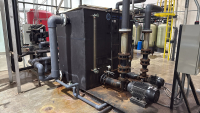 LOT (2) 2016 AEC CHILLERS, MODEL: GCRC-210, SERIAL NUMBERS: 46D1160, 46D1261, WITH WATER STORAGE TANK, (2) PUMPS AND NEMA CONTROL, (LOCATION: PLANT 5, 48668 Alpha Dr, Wixom, MI 48393) - 13