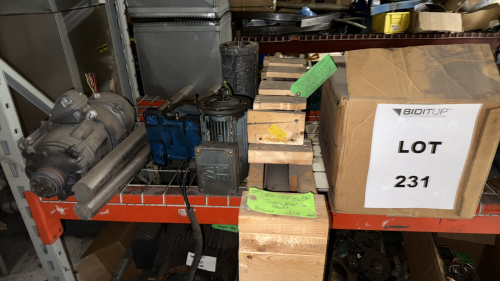 LOT ASST'D ASST'D MOTOR, PUMPS, AND GEARS (LOCATION: PLANT 3, 29883 BECK RD, Wixom, MI 48393)