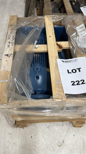 WEG MOTOR HP: 40, RPM: 1775, FRAME: 324TC, (UNUSED IN CRATE) Item type: Electric MotorMake: WEGModel: 04018ET3ER324TC-W22Voltage: 230/460 VFrequency: 60 HzSpeed (RPM): 1775 RPMFrame Size: 324TCPhase: 3Country of Manufacture: Brazil(LOCATION: PLANT 3, 298