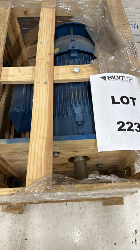 WEG MOTOR HP: 40, RPM: 1775, FRAME: 324TC, (UNUSED IN CRATE) Item type: Electric MotorMake: WEGModel: 04018ET3ER324TC-W22Voltage: 230/460 VHorsepower: 40 HPFrequency: 60 HzSpeed (RPM): 1775 RPMFrame Size: 324TCService Factor (SF): 1.25Enclosure: IP55Manu