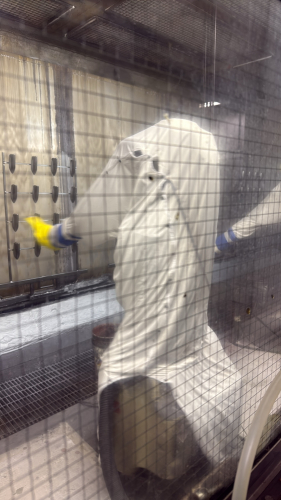 2016 ABB 580 6-AXES PAINTING ROBOT WITH ABB IRC5P PAINT ROBOT Control Cabinet, Serial BT8901105-30,YEAR MANUFACTURED: 2016(LOCATION: PLANT 3, 29883 BECK RD, Wixom, MI 48393)