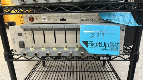 NEWARE BATTERY TESTING SYSTEMS AUXILLARY CHANNELS, MODEL: CA-4008N-1U-VT-TX-U, S/N: A2211-354945