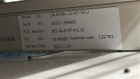 NEWARE BATTERY TESTING SYSTEMS AUXILLARY CHANNELS, MODEL: CA-4008N-1U-VT-TX-U, S/N: A2211-354945 - 2