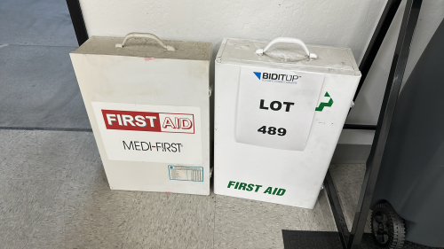 LOT OF (2) ASSORTED MEDICAL CABINETS, TO INCLUDE: ZEE, MEDI-FIRST