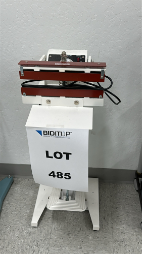 SEALER SALES W-SERIES TEMPERATURE CONTROLLED FOOT OPERATED DIRECT HEAT SEALER, MODEL: W-300DT