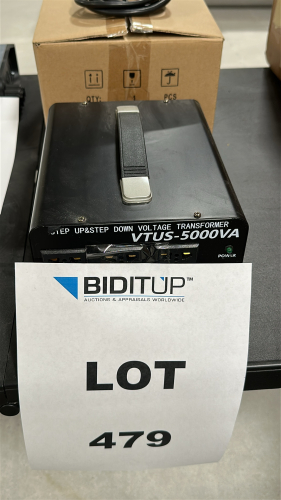 LOT OF (2) ASSTD HEAVY DUTY STEP UP/STEP DOWN TRANSFORMERS