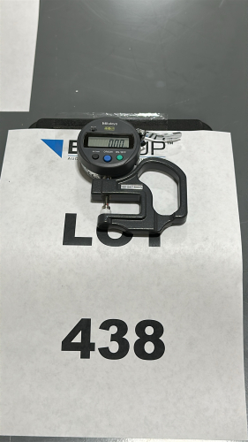MITUTOYO ABSOLUTE 547-500S DIGIMATIC THICKNESS GAGE, MODEL: ID-S1012EXBS, S/N: 22029471