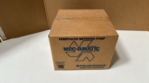 PULSAFEEDER MEC-O-MATIC VSP SERIES PERISTALTIC METERING PUMP, MODEL: UVSP12XRLLAUXXX, S/N: 1231850