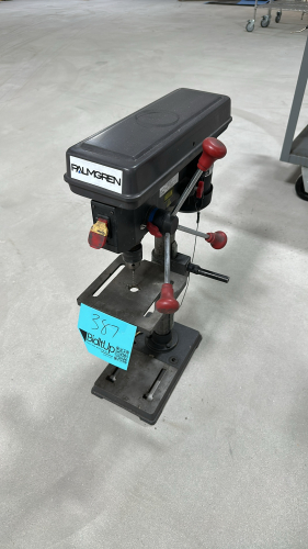PALMGREEN 10" DRILL PRESS, 5 - SPEED, 650 - 3070 RPM, MODEL: 80110B, S/N: 201407