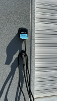 WALLBOX CHARGERS S.L. MOUNTED ELECTRIC VEHICLE CHARGER, OCPP, W/ 25ft CABLE, MODEL: PUP1-U-1-6-C-002 PULSAR PLUS, S/N: 603635