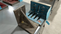 LOT OF (3) ASSORTED RIGHT ANGLE PLATES, DIMENSIONS: (2) 6" x 8" x 5", (1) 6" x 4" x 6" - 3