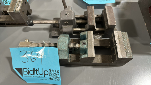 LOT OF (2) ASSORTED 3" DRILL PRESS VISES, TO INCLUDE: HEINRICH CO., ETC.