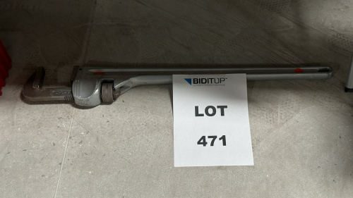 USA STD 36" HEAVY DUTY DROP FORGED ALLOY PIPE WRENCH, MODEL: PW-36