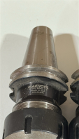 LOT OF (5) ASSORTED CAT40 TOOL HOLDERS, TO INCLUDE: SYIC, MARITOOL, ETC. - 5