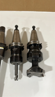 LOT OF (5) ASSORTED CAT40 TOOL HOLDERS, TO INCLUDE: PIONEER, SYIC, MARITOOL, ETC. - 2