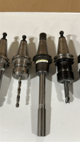LOT OF (5) ASSORTED CAT40 TOOL HOLDERS, TO INCLUDE: PIONEER, SYIC, MARITOOL, ETC. - 3