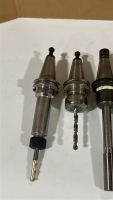 LOT OF (5) ASSORTED CAT40 TOOL HOLDERS, TO INCLUDE: PIONEER, SYIC, MARITOOL, ETC. - 4